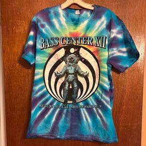 Bassnectar- Bass Center tie dye (Hanes t-shirt L/XL)